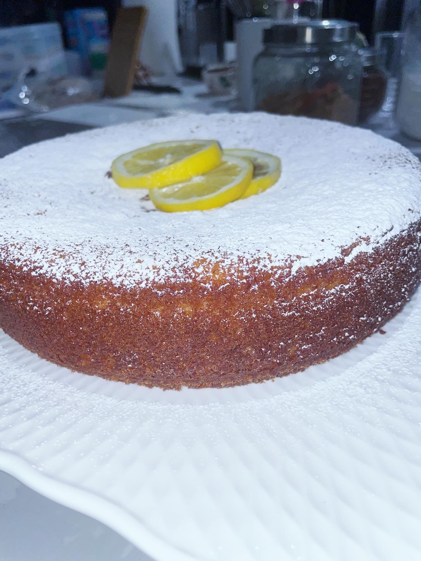 Lemoncello Ricotta Cake
